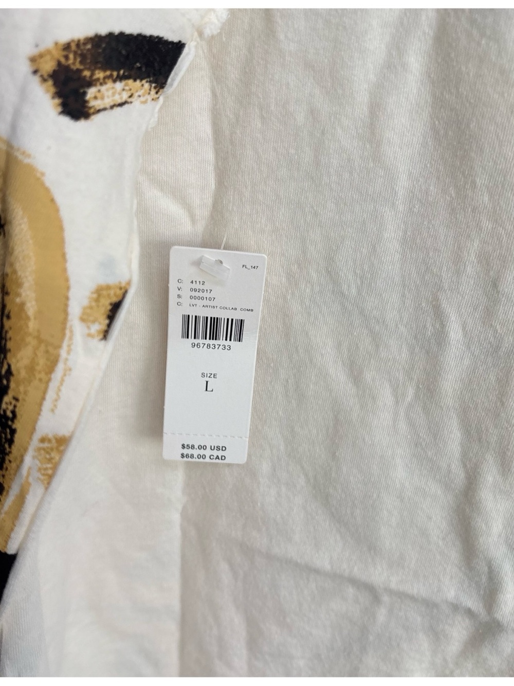 NWT LouLou Avenue Artist x Anthropologie
Graphic Tee Sun size L - Picture 6 of 11